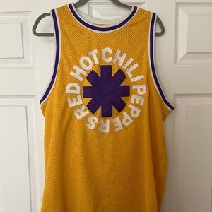 Red Hot Chili Peppers Lakers Style Jersey